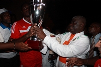 Finale football d`entreprise : l’As District arrache le trophée Mambé